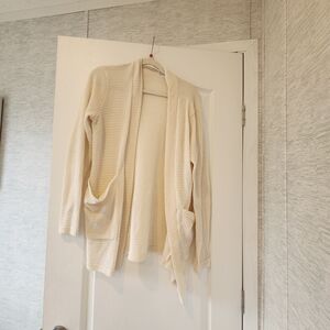 Blakeley Designs Elegant Cream Open-Front Cardigan One Sise BNWOT